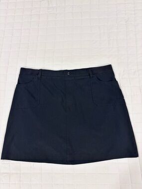 Riders by Lee On The Go Comfort Performance Skort Black 18 Hiking Summer Outdoor
